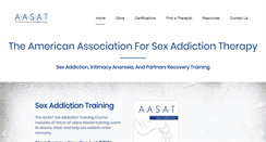 Desktop Screenshot of aasat.org