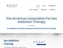 Tablet Screenshot of aasat.org